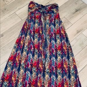 Strapless Maxi Dress